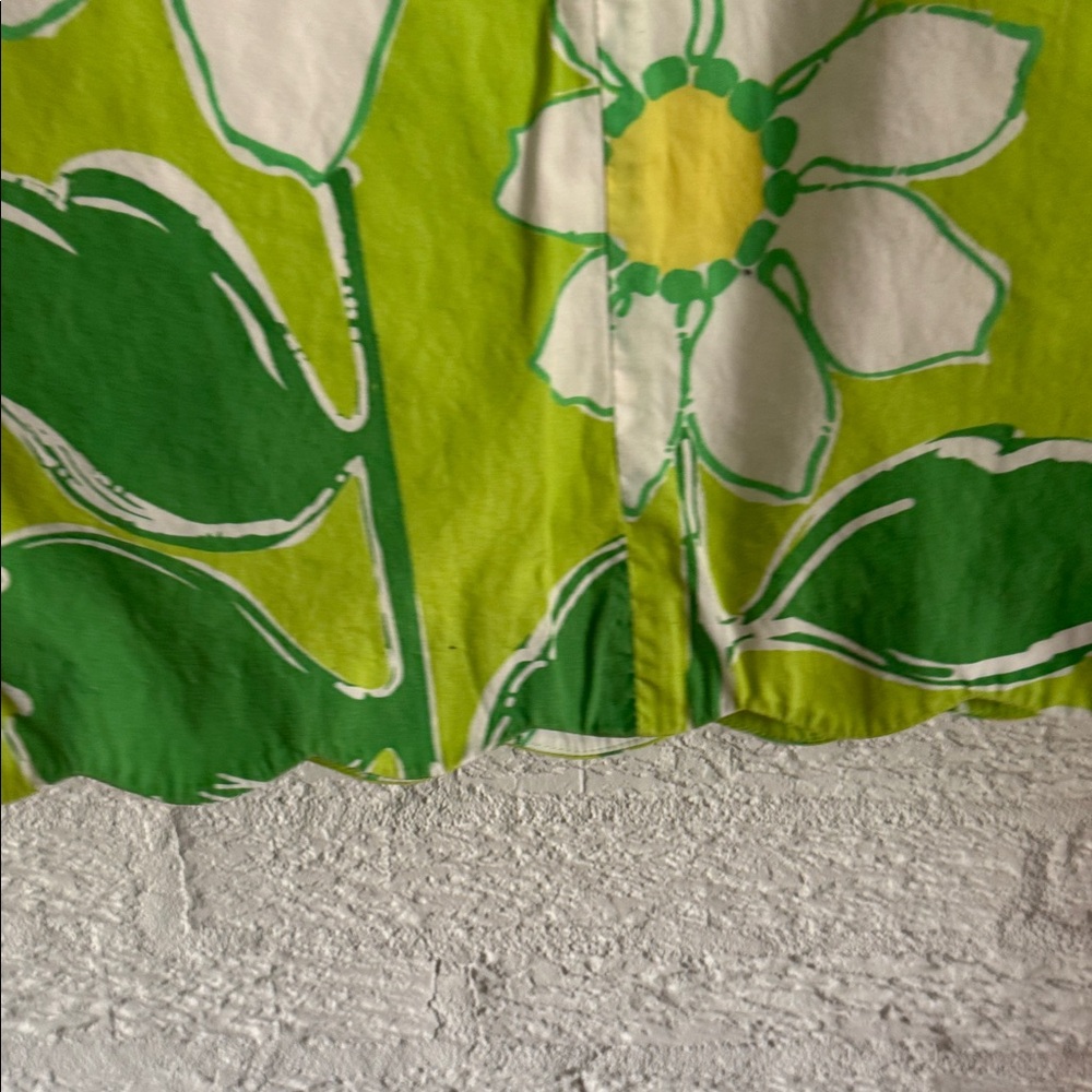 Lilly Pulitzer Lime and Yellow Floral Dress - Picture 6 of 8